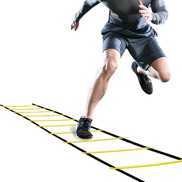 GHB Pro Agility Training Ladder – 12 Rung, 20ft, Carry Bag Included