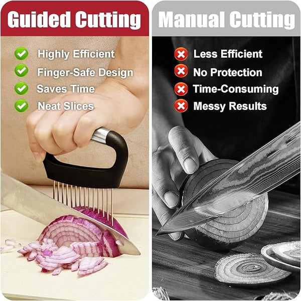 Furneet Onion & Vegetable Slicer with Protective Cover